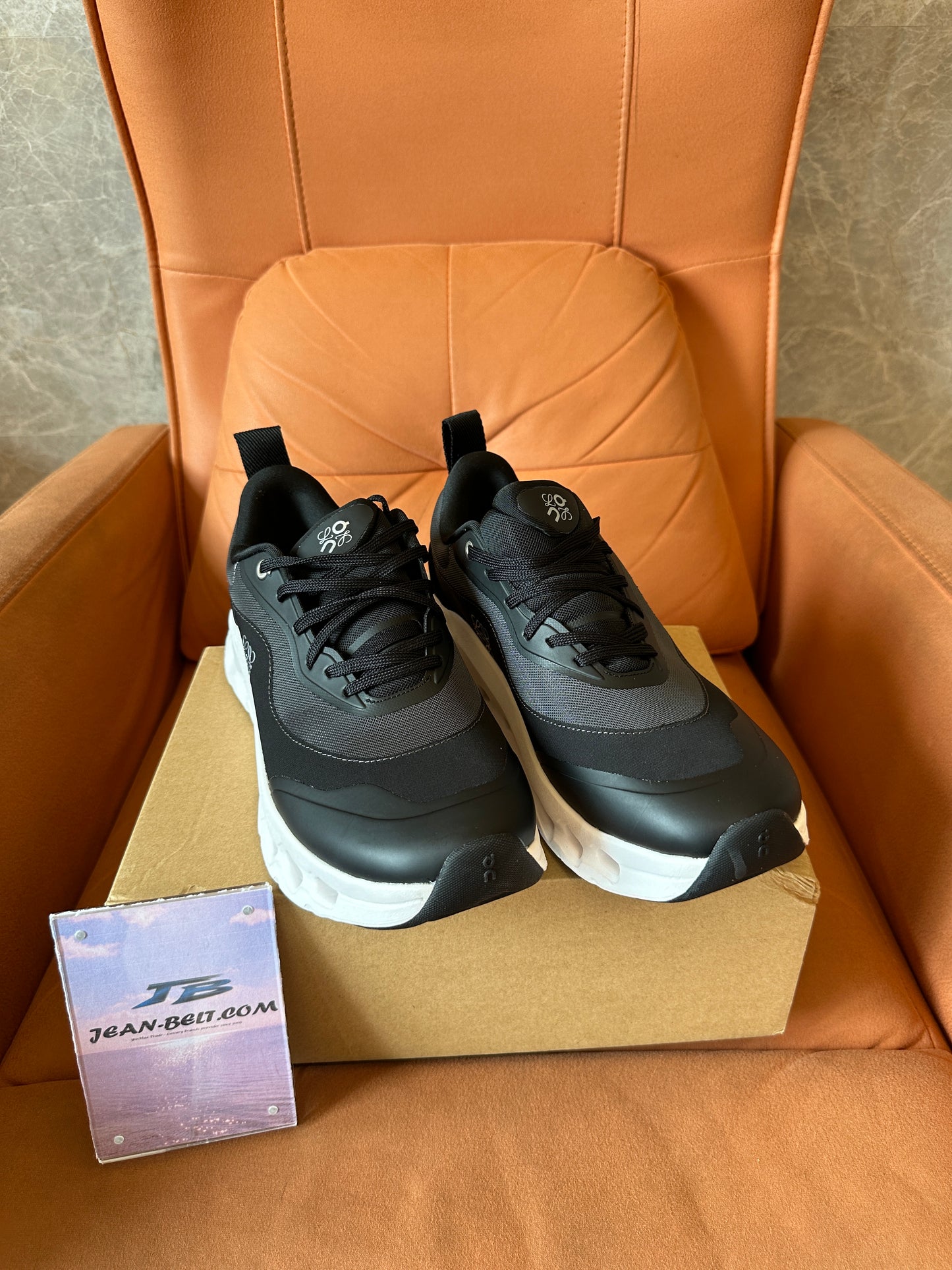 Loewe x On Cloudtilt Black Luxury Sneaker