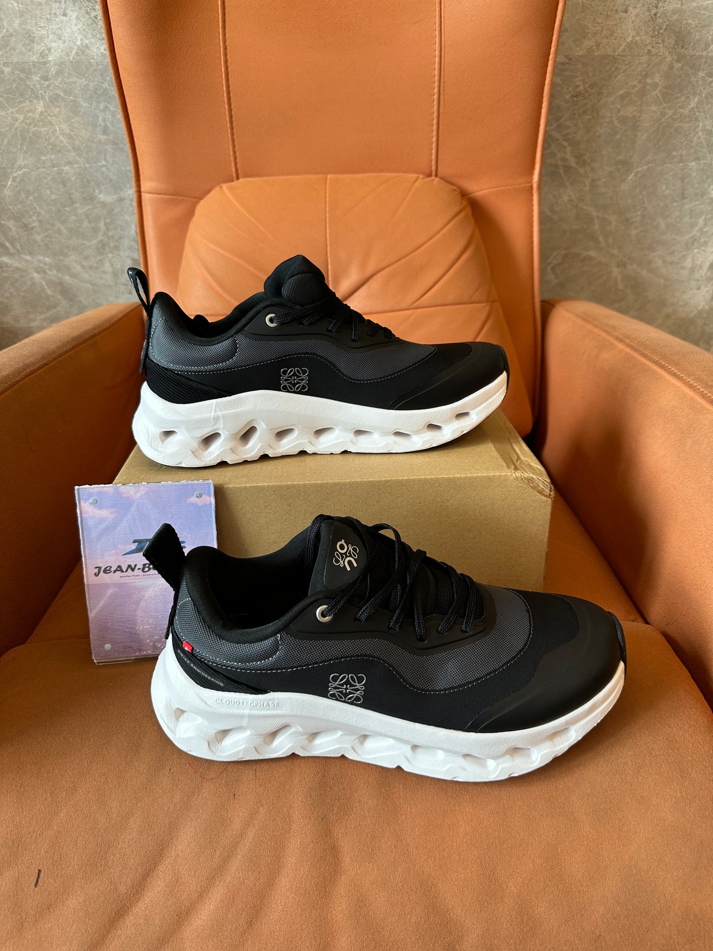 Loewe x On Cloudtilt Black Luxury Sneaker