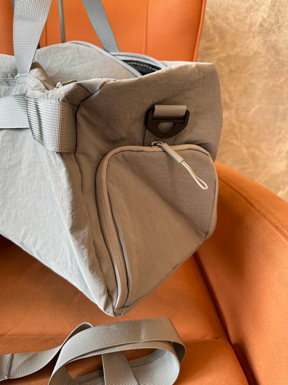 Alo Yoga Gray Large Duffle Bag