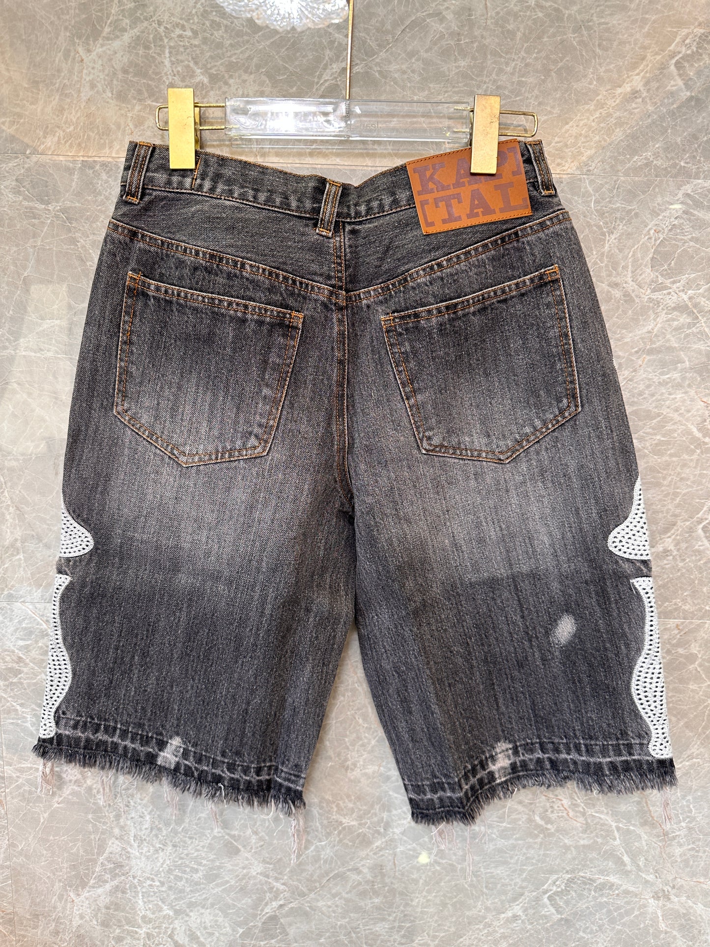 Pantalones cortos vaqueros Kapital Country Bone