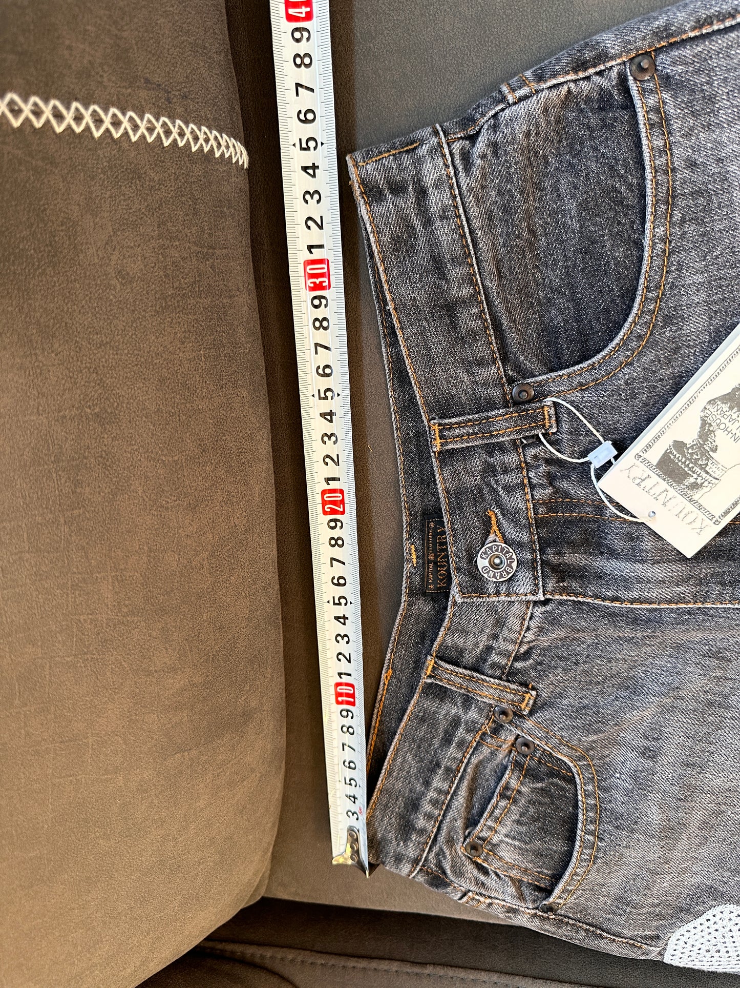 Pantalones cortos vaqueros Kapital Country Bone