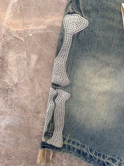 Pantalones cortos vaqueros Kapital Country Bone