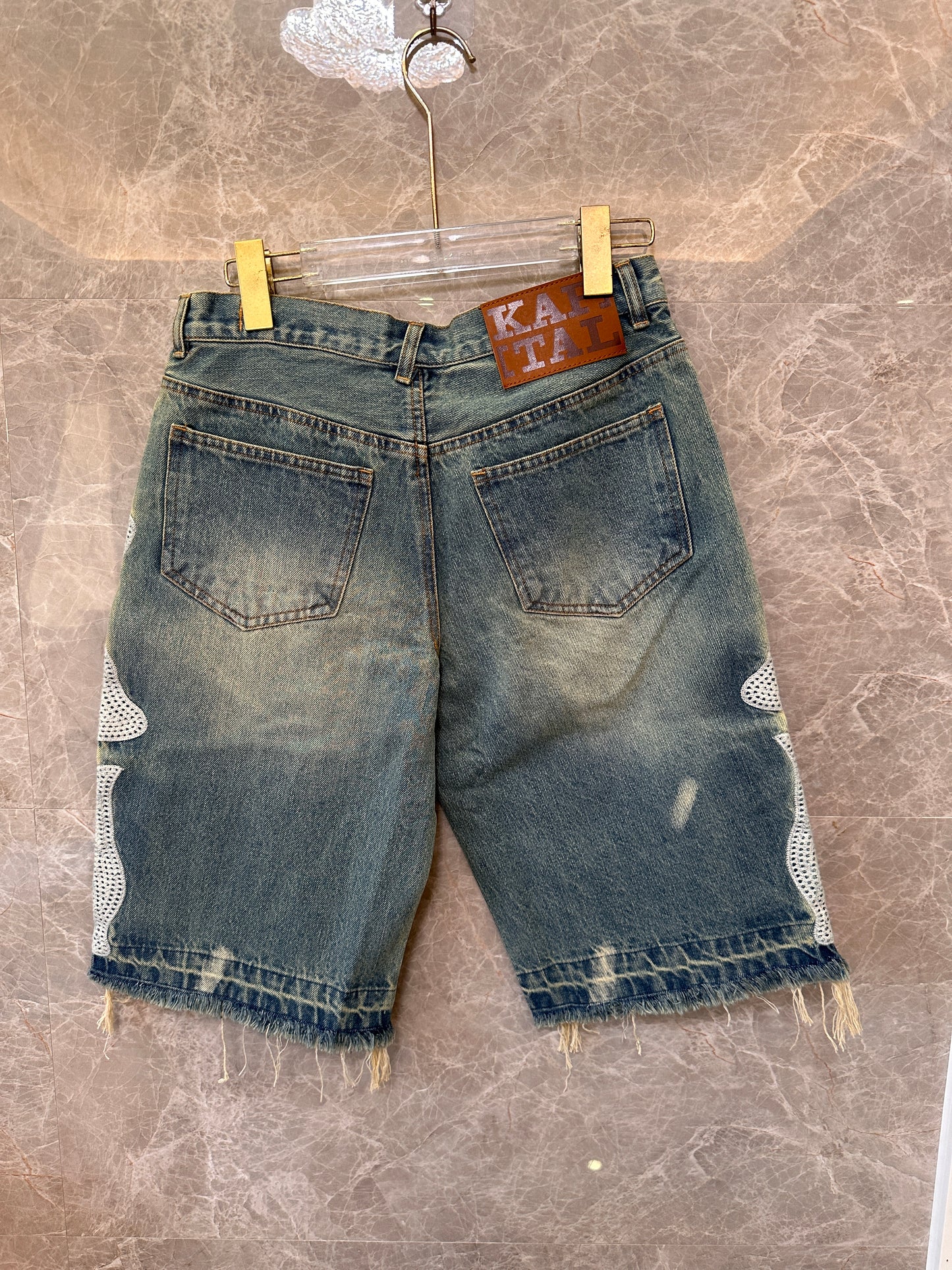 Pantalones cortos vaqueros Kapital Country Bone