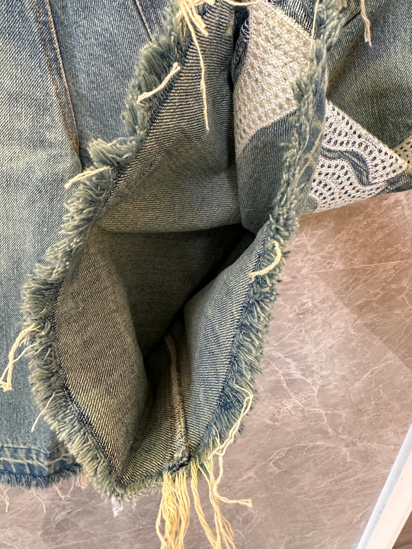 Pantalones cortos vaqueros Kapital Country Bone