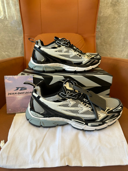 Off-White ODSY-1000 Sneakers – Black & White Mesh