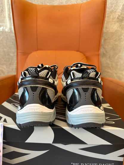 Off-White ODSY-1000 Sneakers – Black & White Mesh