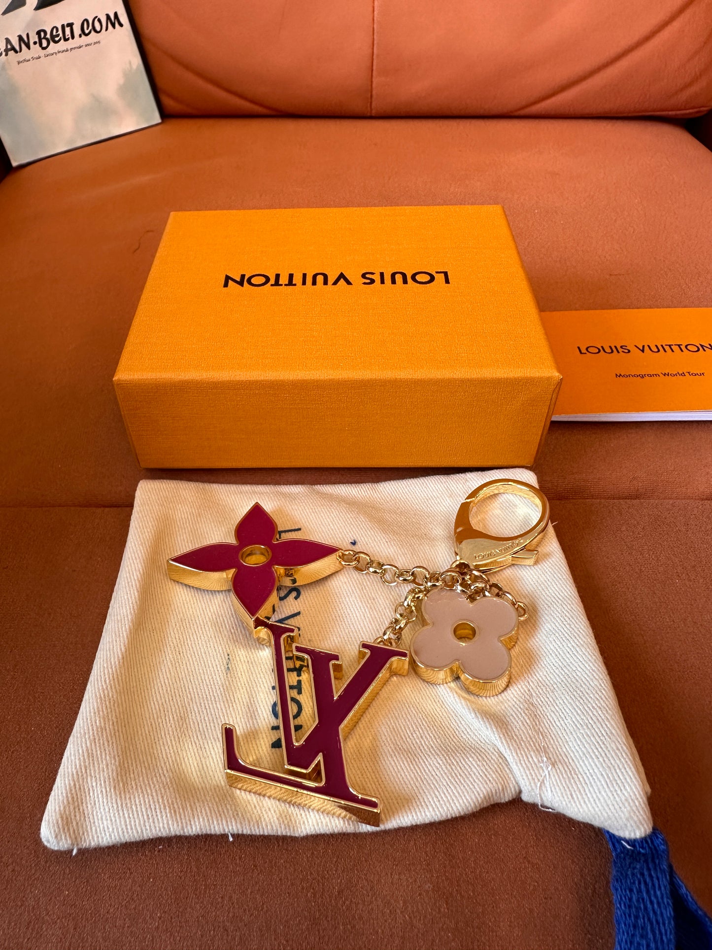 Charm para bolso y llavero de Louis Vuitton