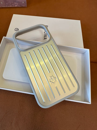 RIMOWA Aluminum Groove iPhone Case