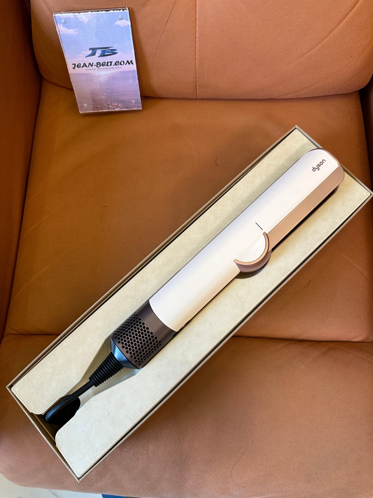 Dyson AirStrait Alisador de Cabelo – Azul Prússia/Cobre Rico (Modelo HT01)