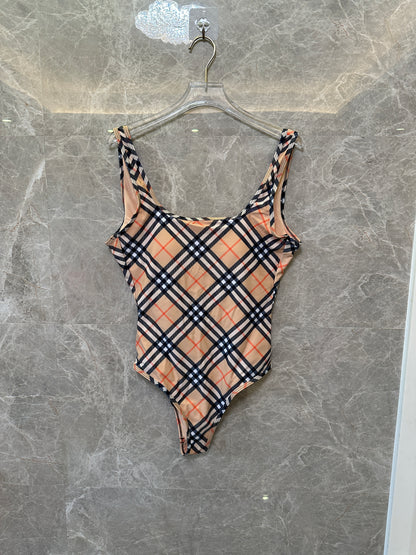 Burberry Vintage Check One-Piece Swimsuit