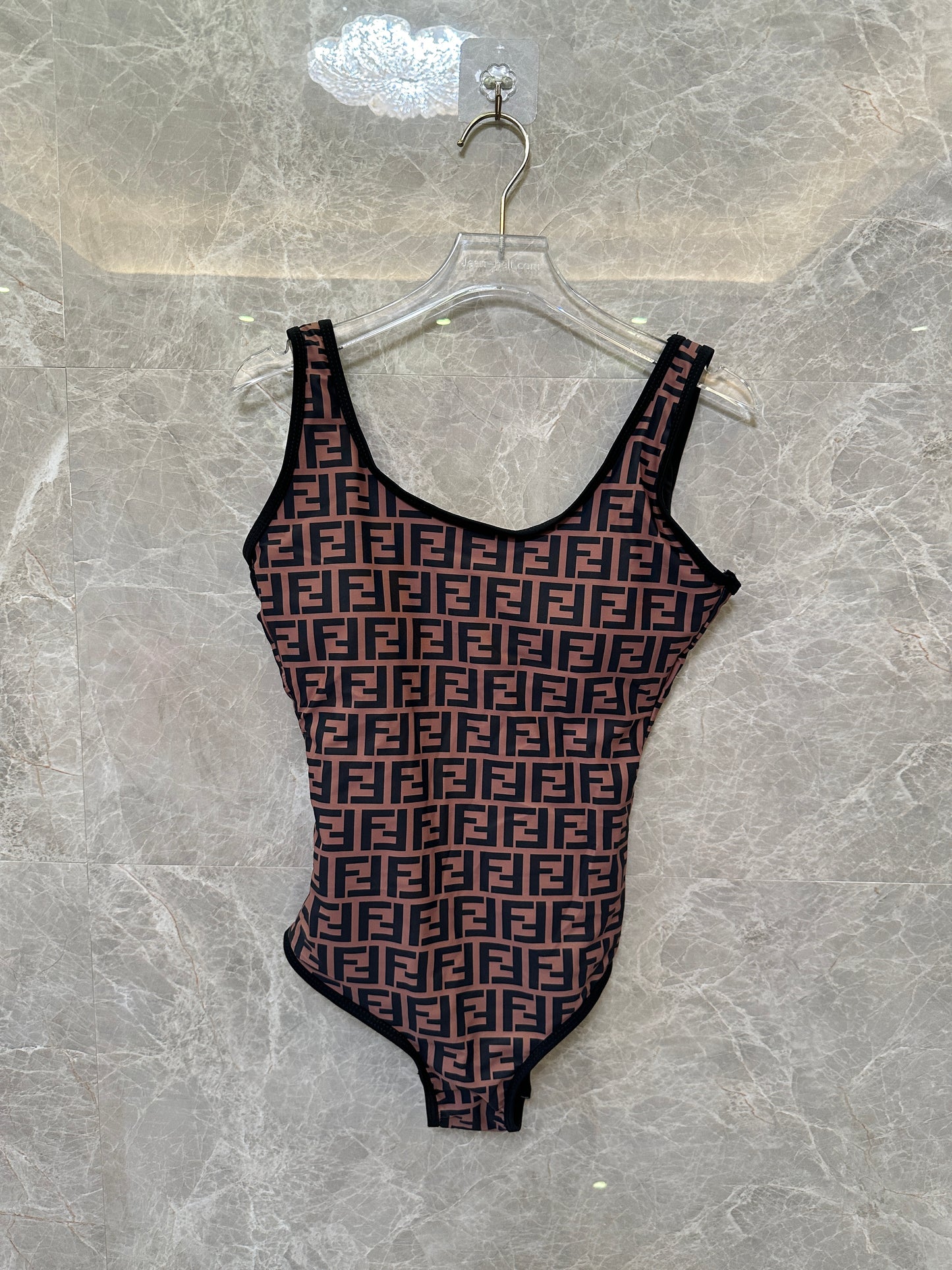 Fendi FF Logo One-Piece Swimsuit