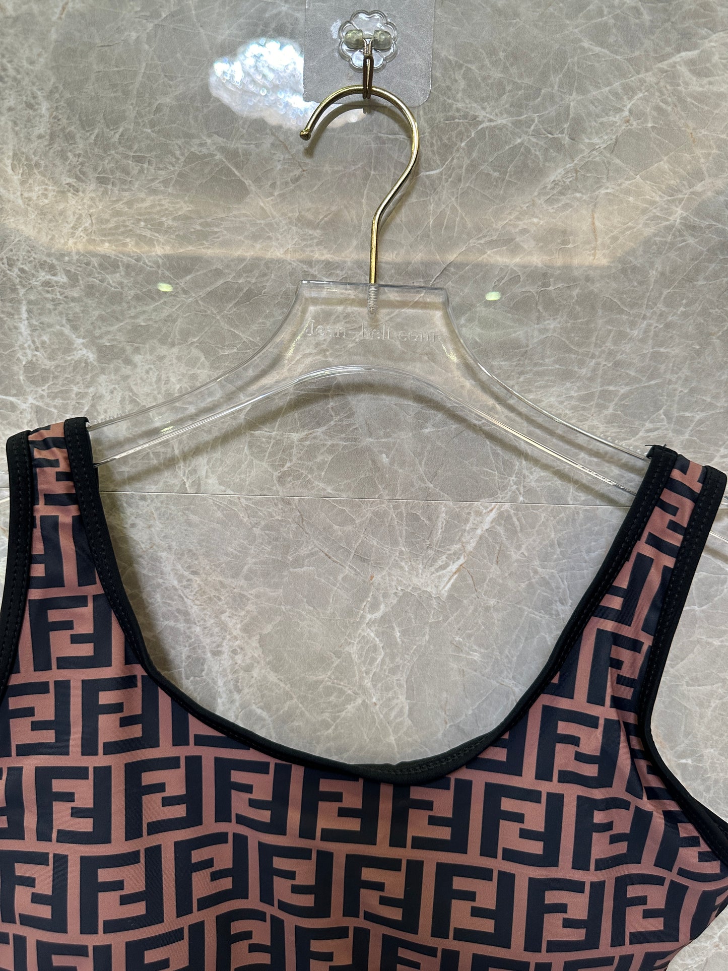 Fendi FF Logo One-Piece Swimsuit