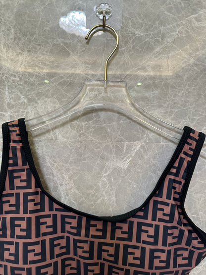 Fendi FF Logo One-Piece Swimsuit