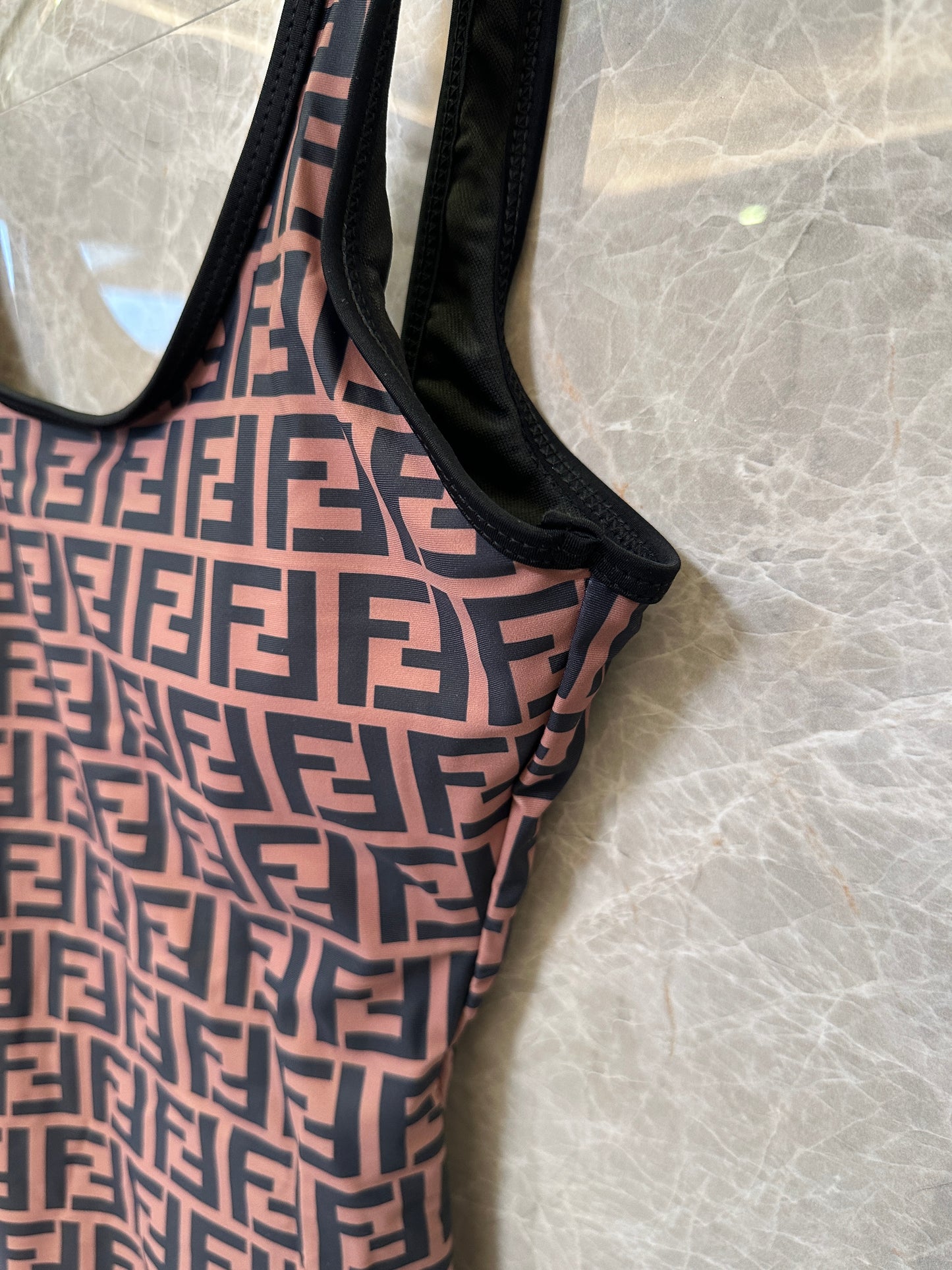 Fendi FF Logo One-Piece Swimsuit