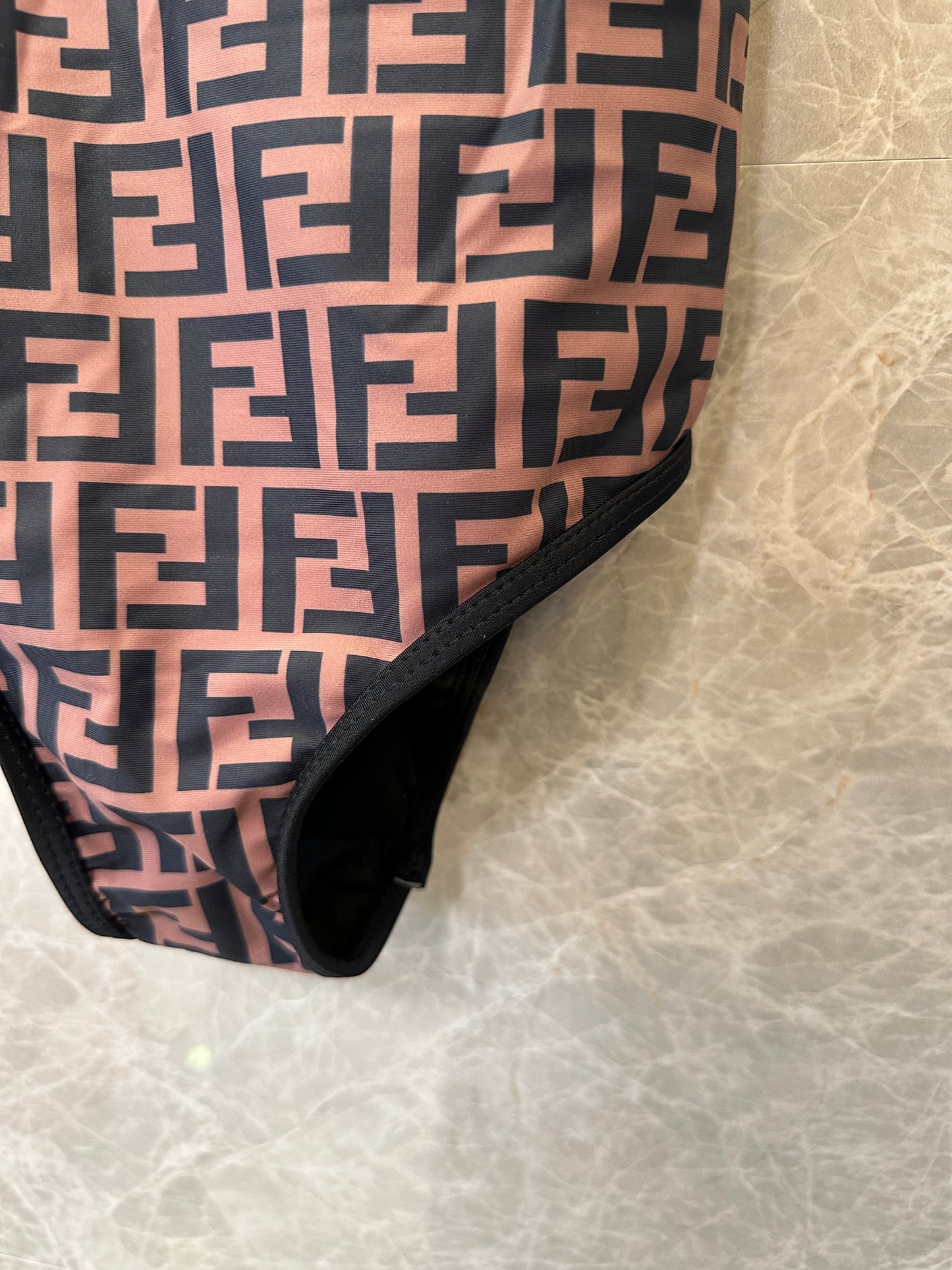 Fendi FF Logo One-Piece Swimsuit