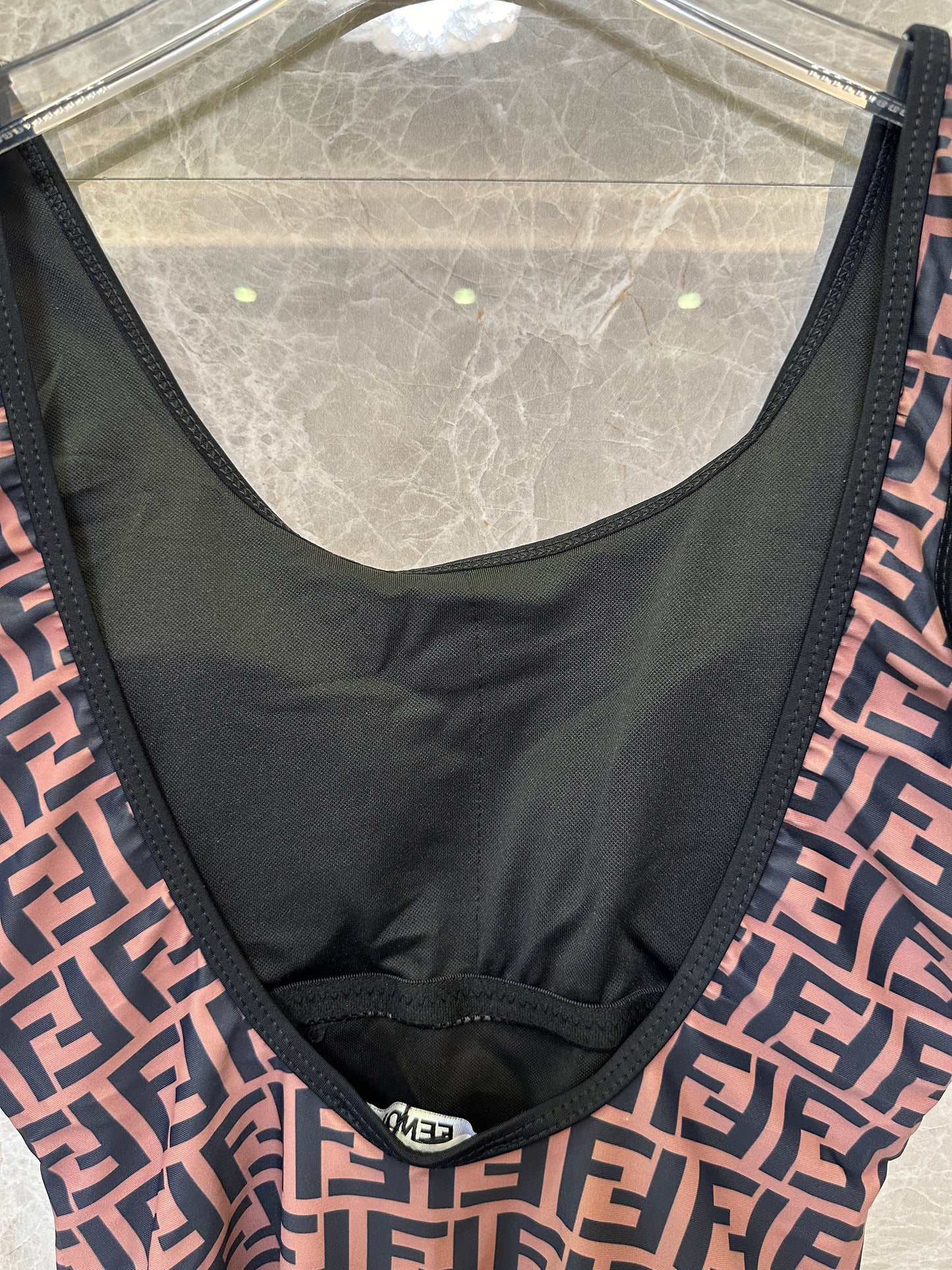 Fendi FF Logo One-Piece Swimsuit