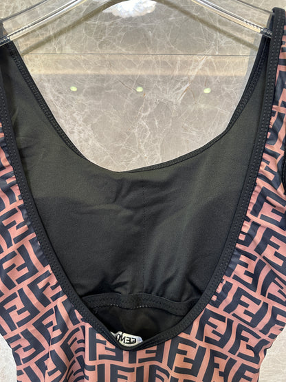 Fendi FF Logo One-Piece Swimsuit