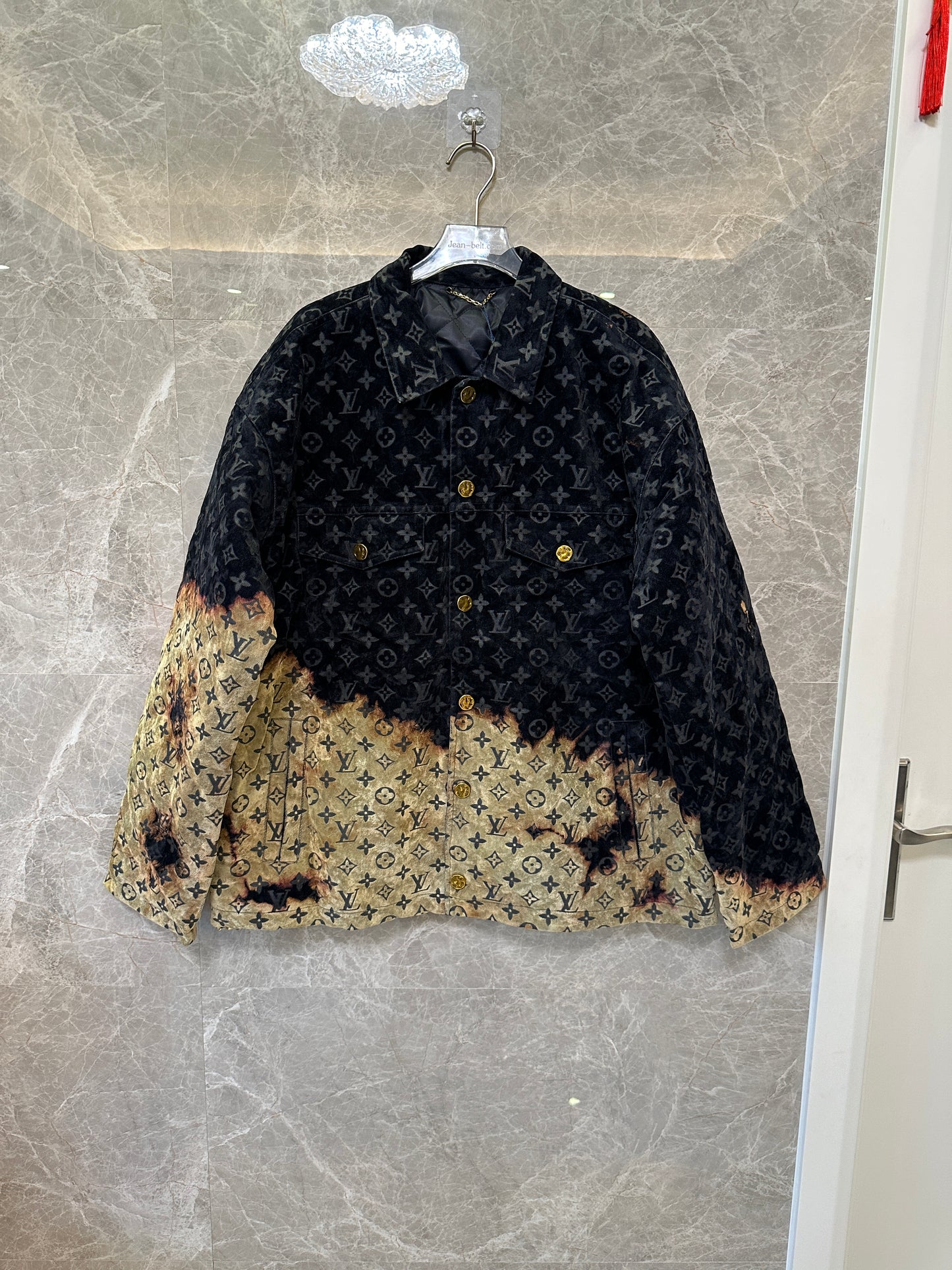 Louis Vuitton 1A2478 Monogram Denim Jacket