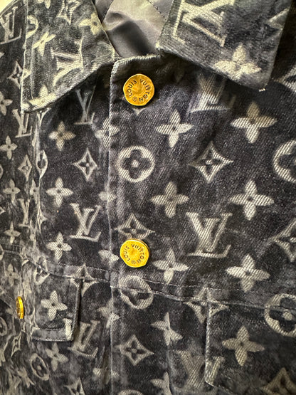 Louis Vuitton 1A2478 Monogram Denim Jacket