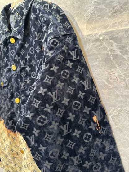 Louis Vuitton 1A2478 Monogram Denim Jacket