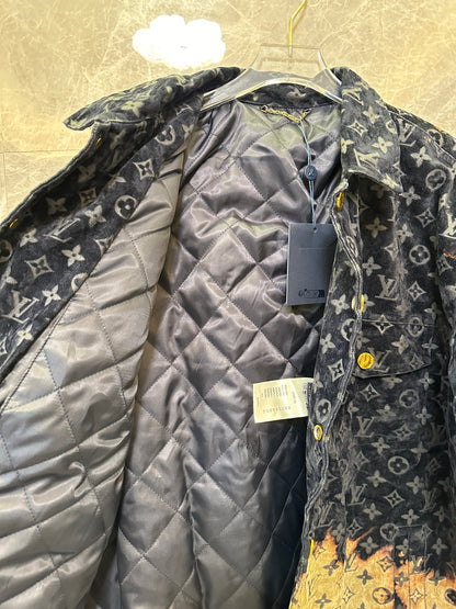 Louis Vuitton 1A2478 Monogram Denim Jacket
