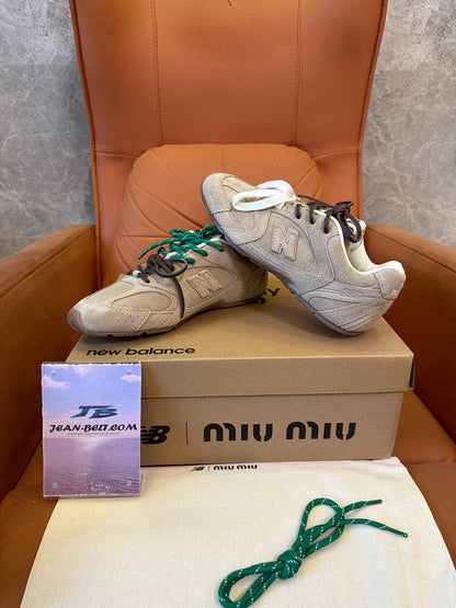 Miu Miu x New Balance 574 Collaboration Sneakers