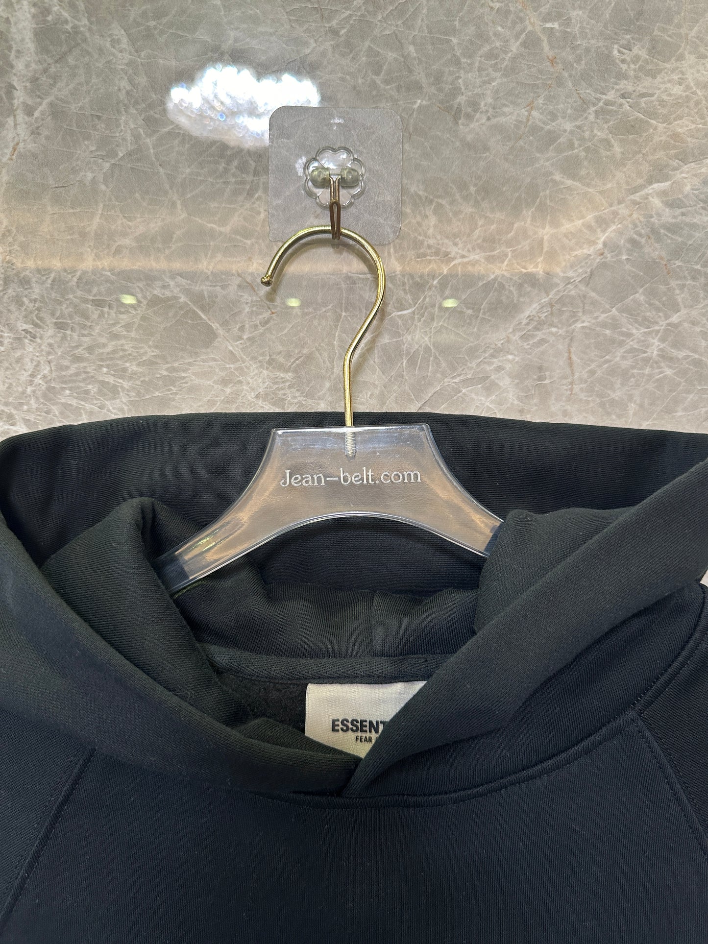 Fear of God Essentials 1977 Black Hoodie