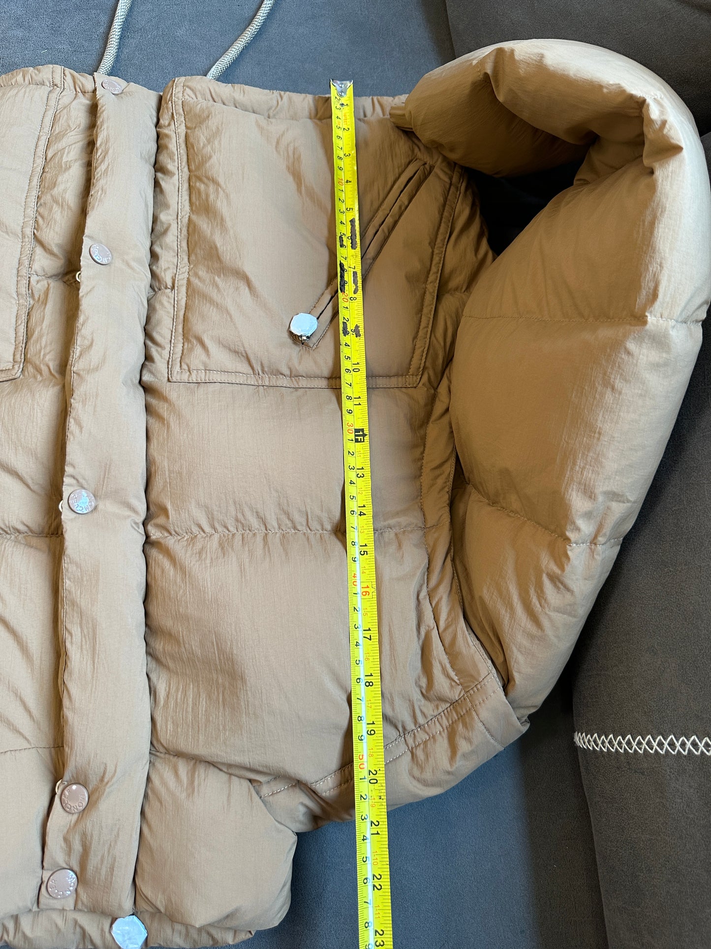 Moncler Brown Down Jacket