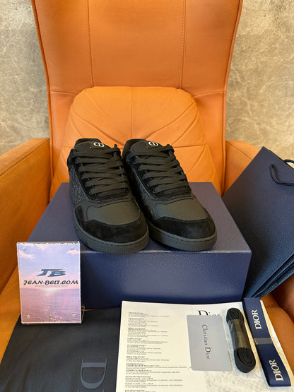Dior B27 Low-Top Black Oblique Sneakers