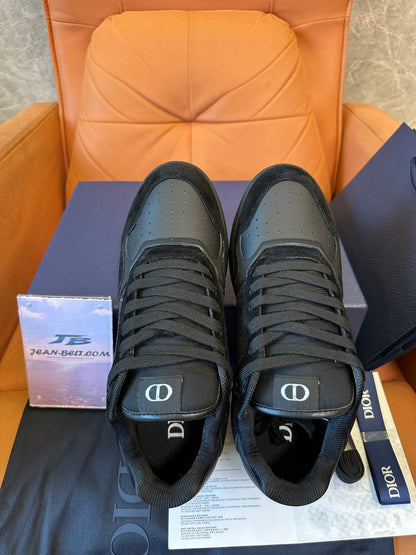 Dior B27 Low-Top Black Oblique Sneakers