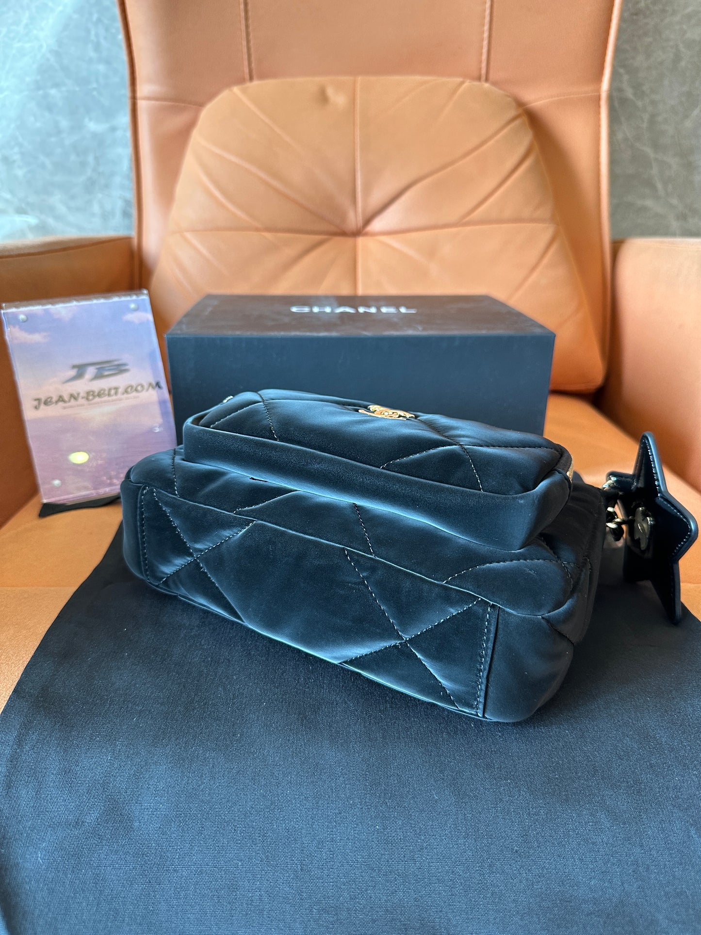 Chanel Quilted Nylon CC Logo Shoulder Bag