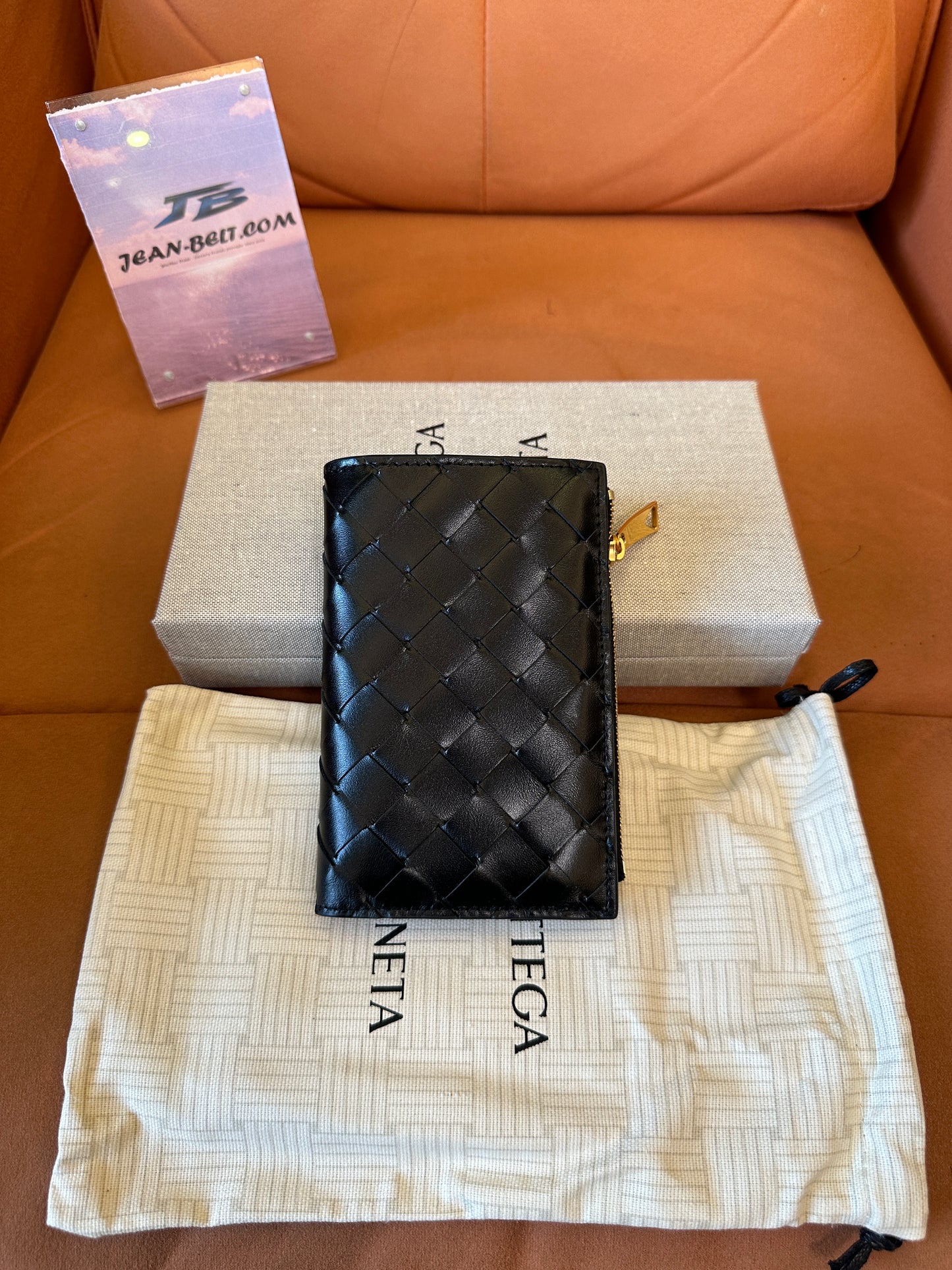 Bottega Veneta Intrecciato Leather Bifold Wallet – Black