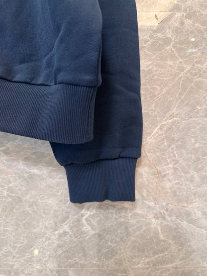 Celine paris Logo Sweatshirt - Navy Blue