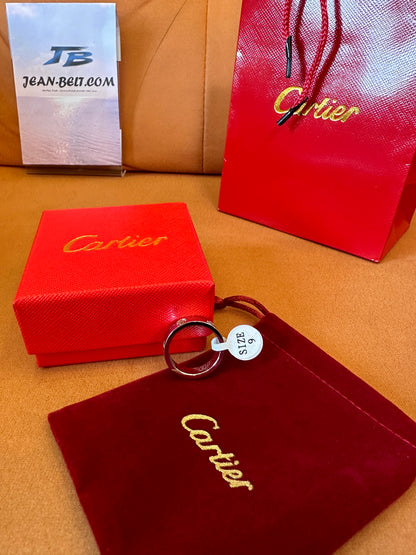 Cartier Love Ring in White Gold