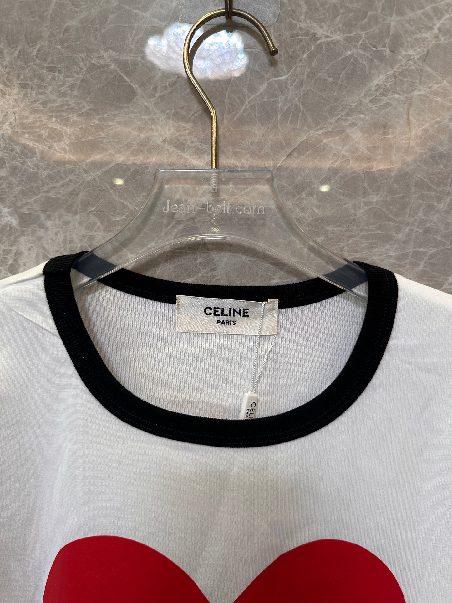 Celine Heart Graphic T-shirt