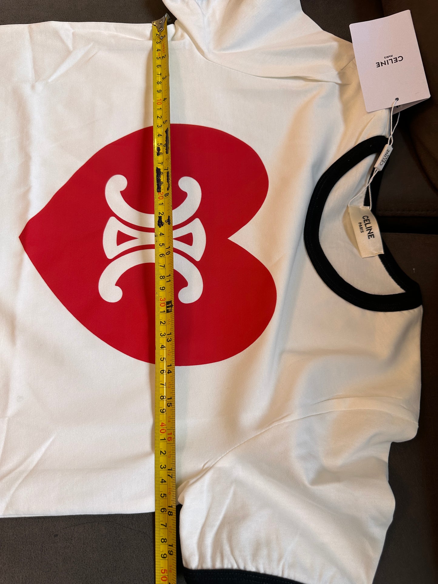 Celine Heart Graphic T-shirt
