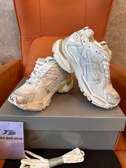 Balenciaga 3XL Distressed Sneakers – Futuristic Chunky Design