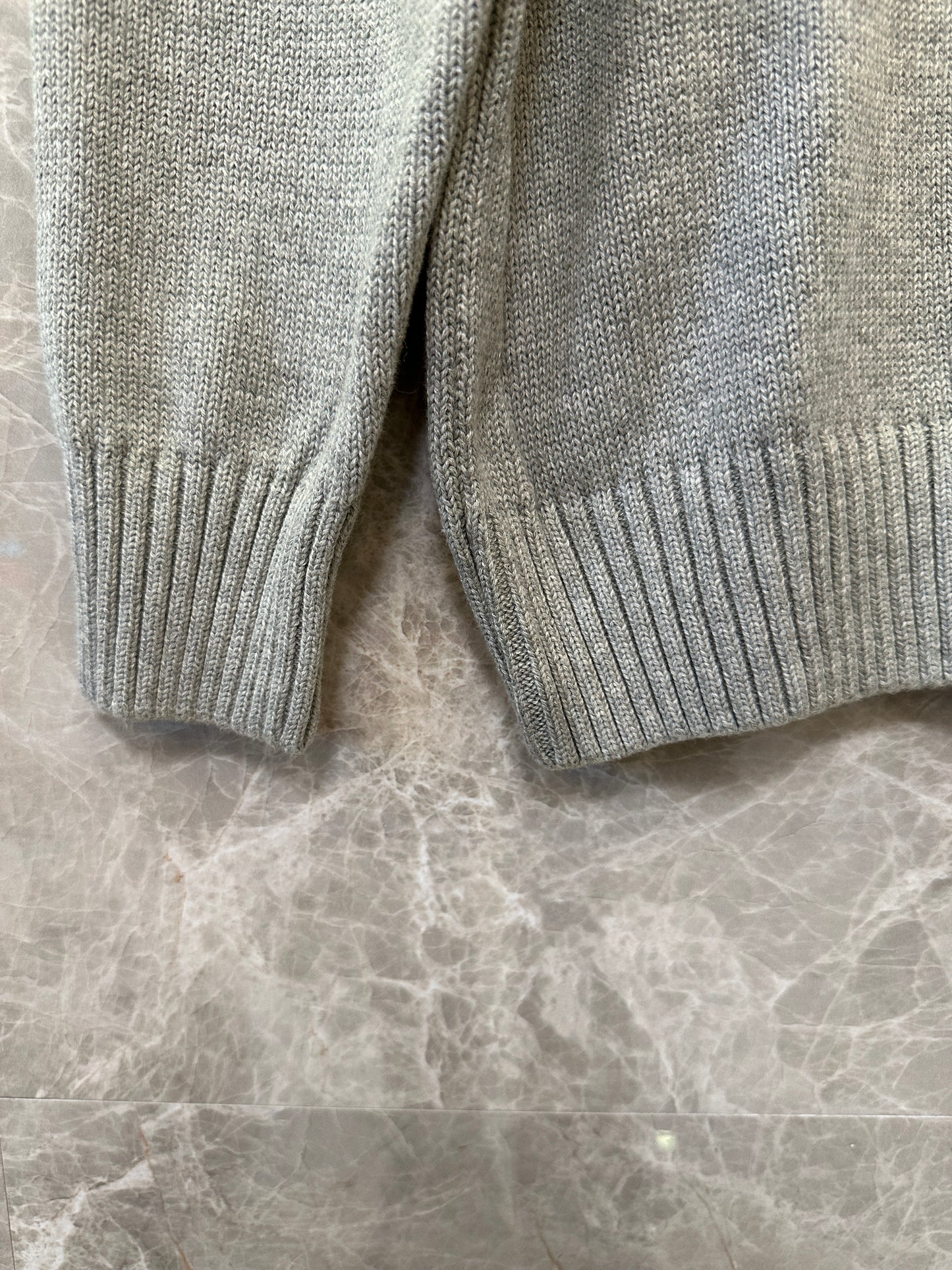 Polo Ralph Lauren Grey Half-Zip Sweater