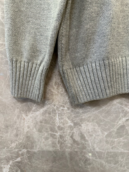Polo Ralph Lauren Grey Half-Zip Sweater