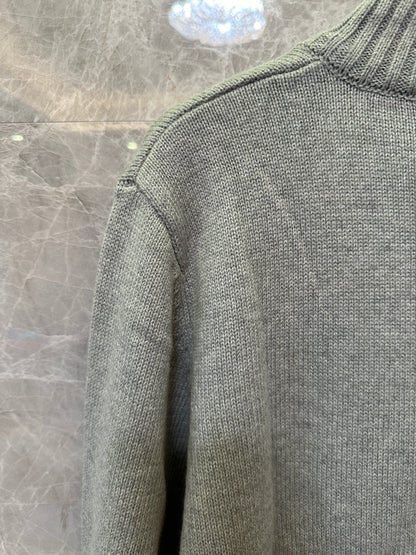 Polo Ralph Lauren Grey Half-Zip Sweater