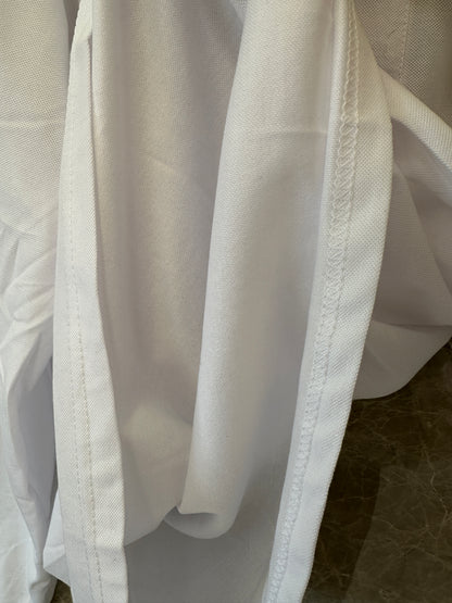 Polo Ralph Lauren White Long Sleeve Cotton Polo Shirt