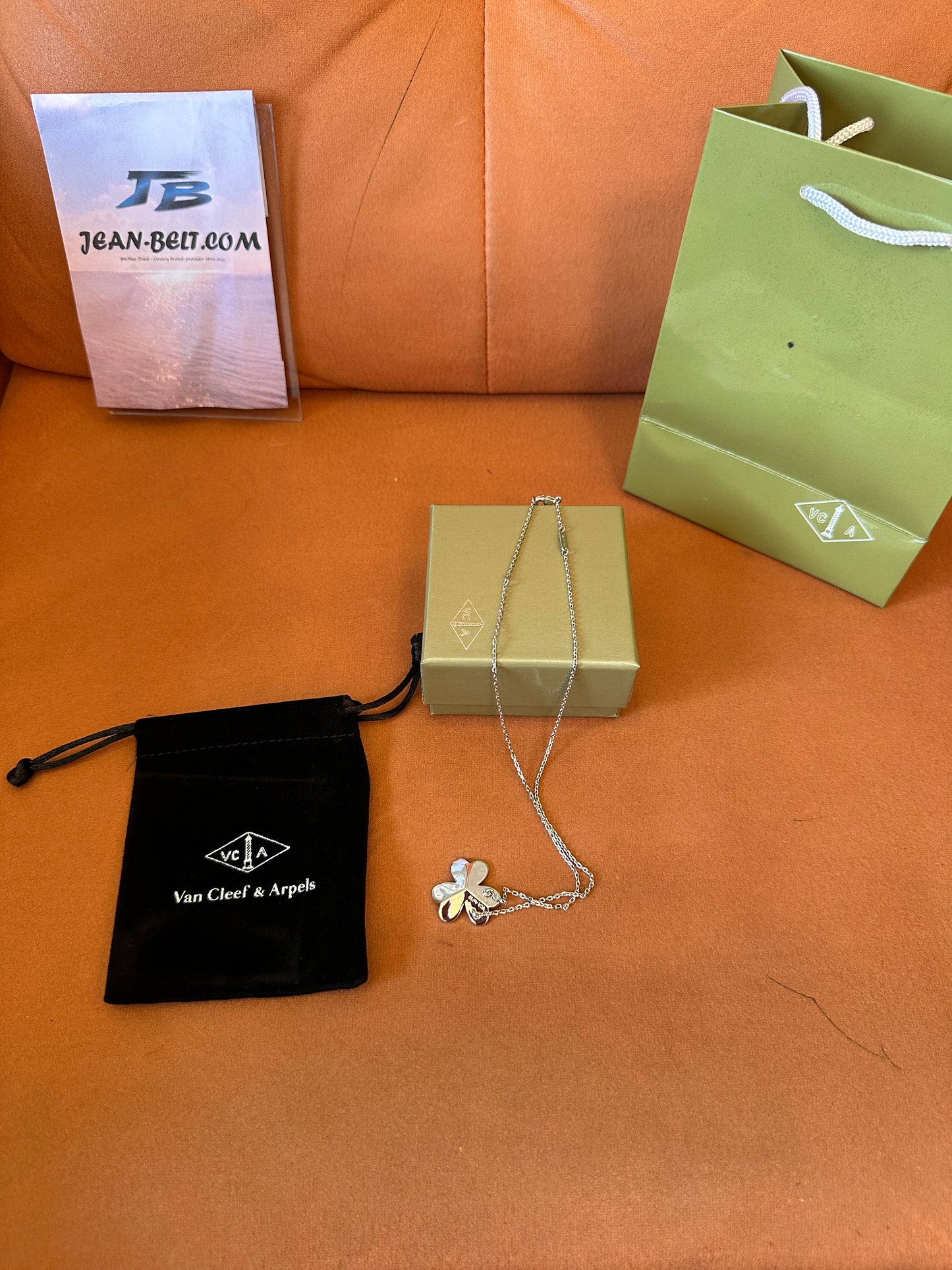 Van Cleef & Arpels Alhambra Silver Necklace