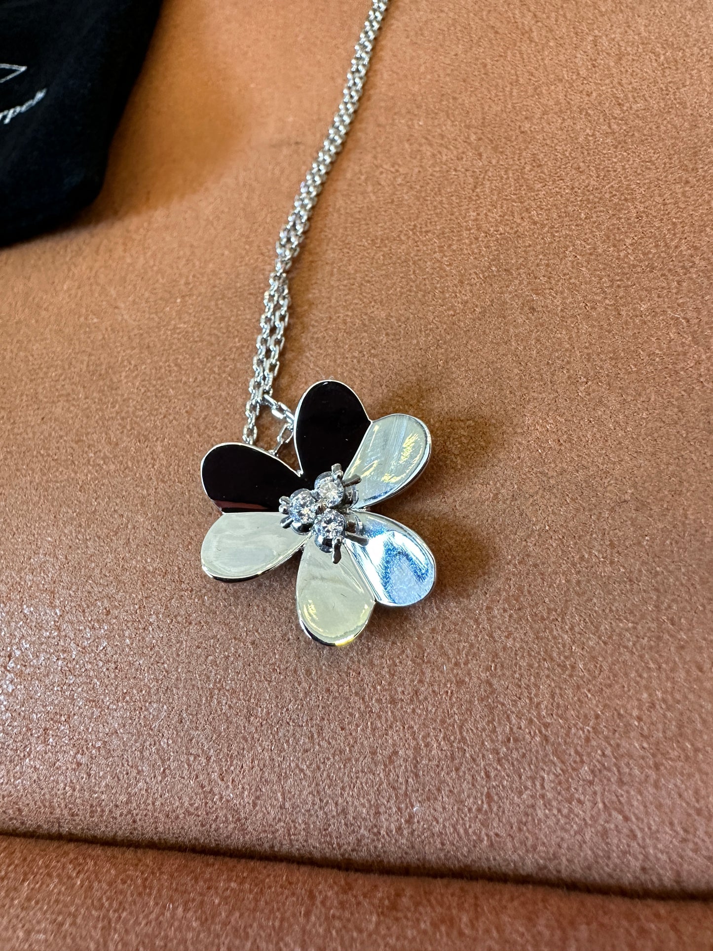 Van Cleef & Arpels Alhambra Silver Necklace