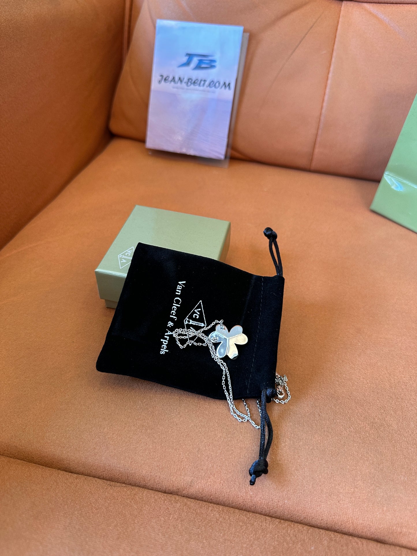 Van Cleef & Arpels Alhambra Silver Necklace