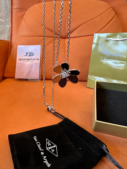 Van Cleef & Arpels Alhambra Silver Necklace