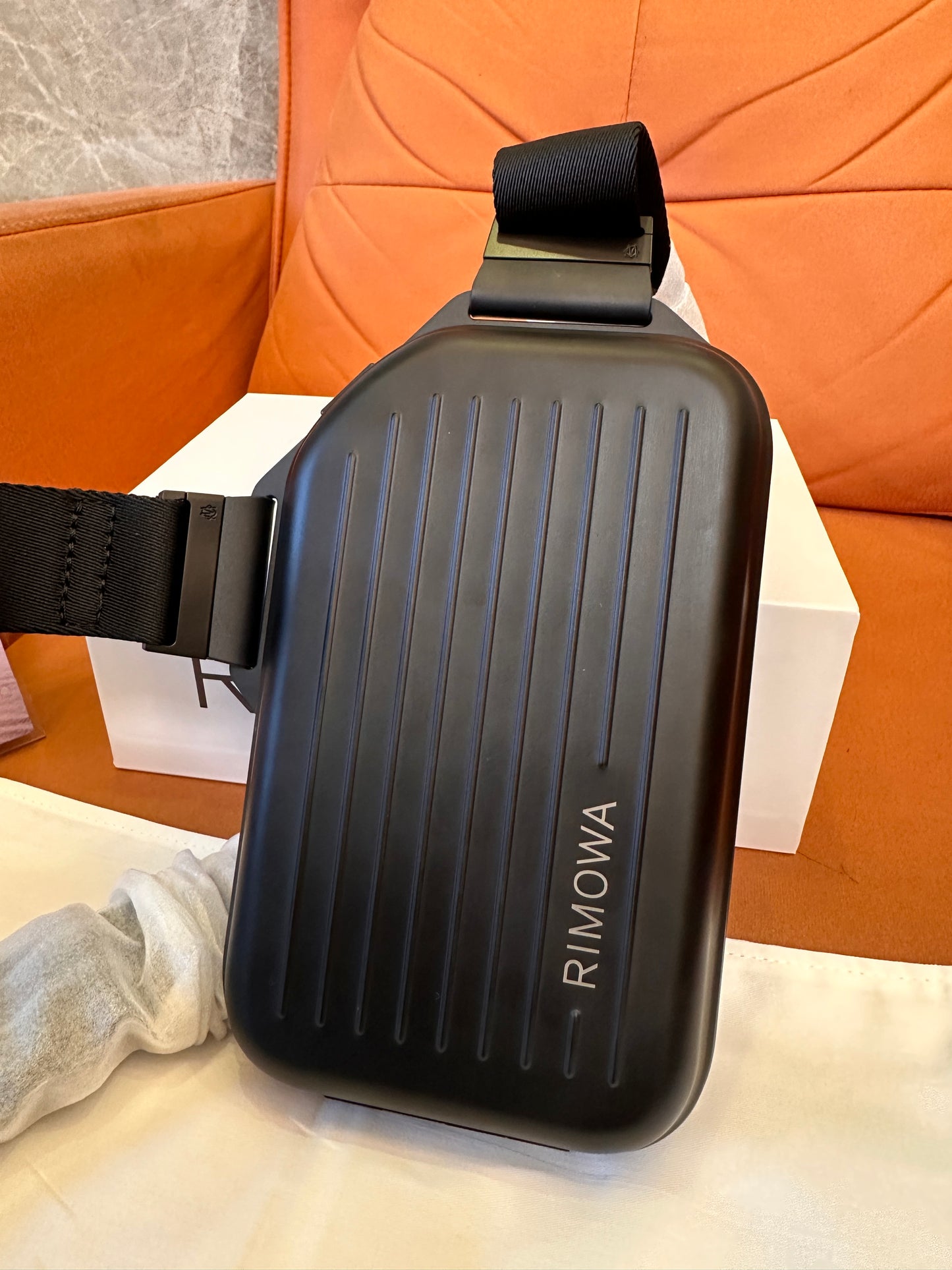 RIMOWA Never Still Personal Crossbody Bag – Matte Black