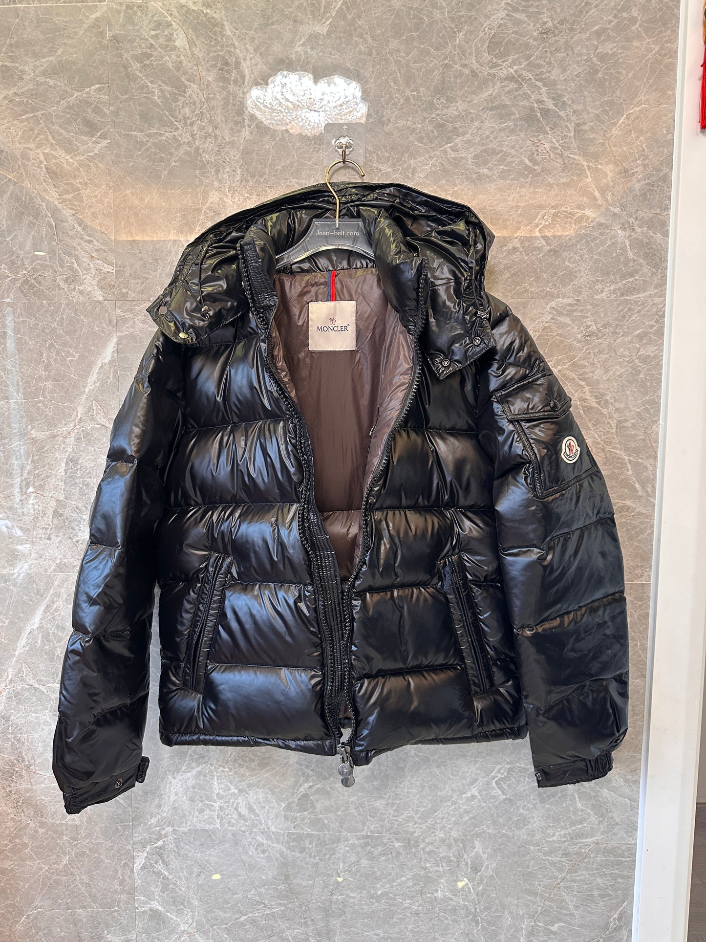 Moncler Shiny Puffer Jacket
