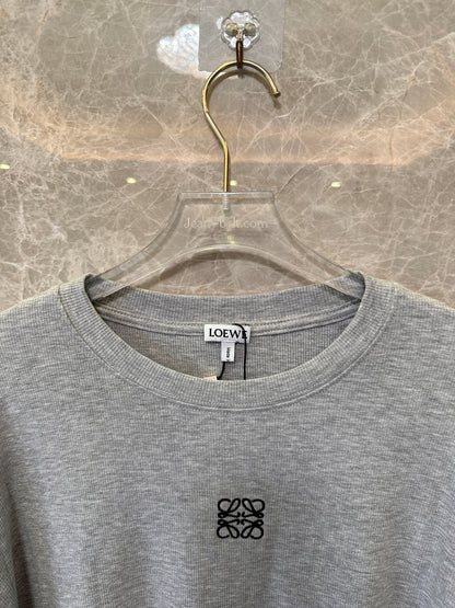 Camiseta de manga larga con bordado Anagrama de Loewe