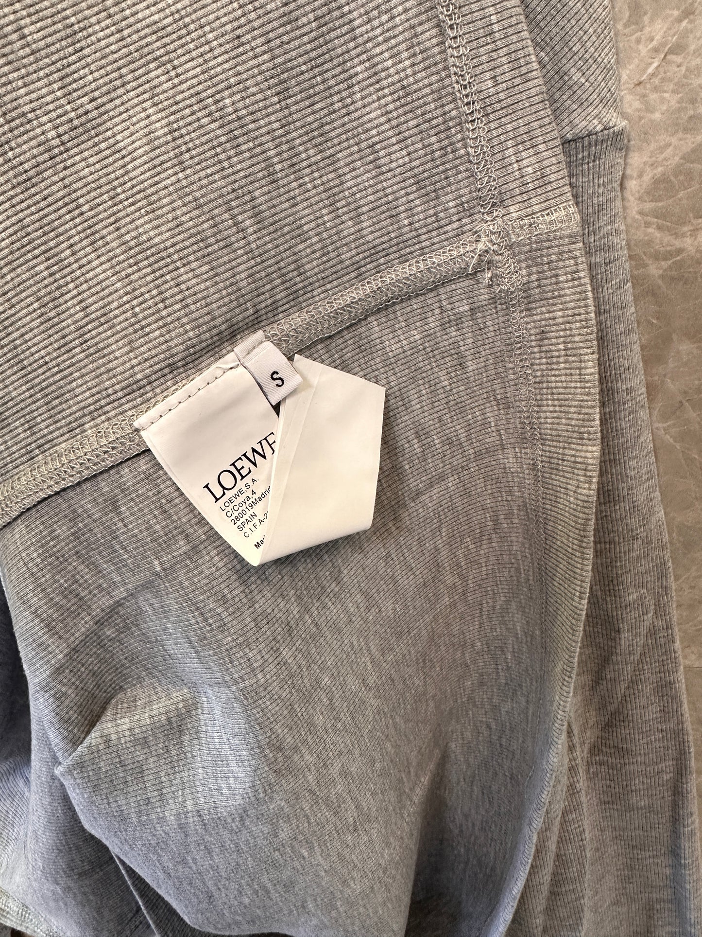 Camiseta de manga larga con bordado Anagrama de Loewe