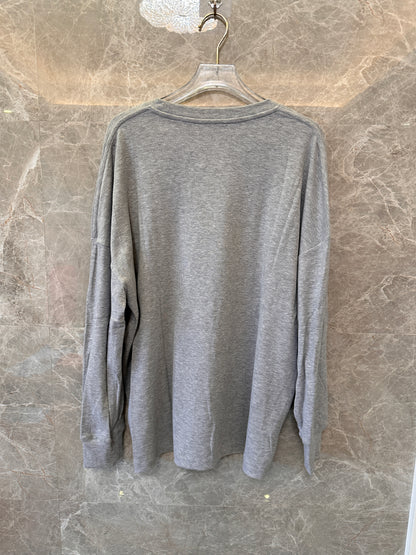Camiseta de manga larga con bordado Anagrama de Loewe